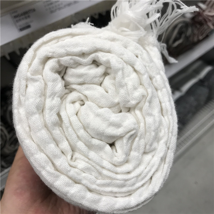 IKEA IKEA mua trong nước Modia giải trí chăn trắng đảm bảo xác thực - Ném / Chăn chăn lông cừu nhân tạo