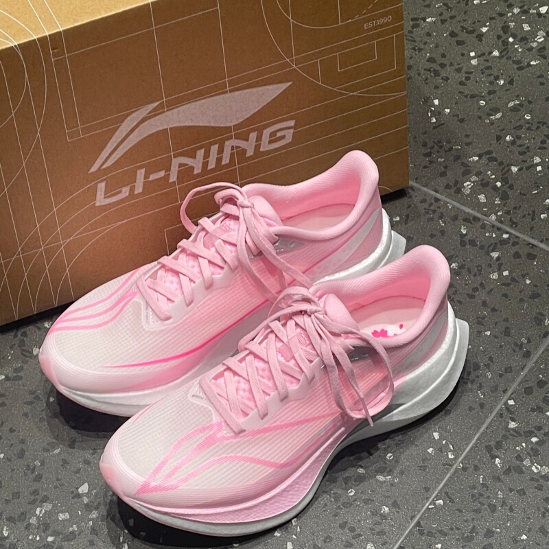 Li-Ning Chitu 9Pro Women's Running Shoes 2026 Summer New Sports Shoes Shock-Absorbing Breathable Women's Shoes Breathable Running Shoes