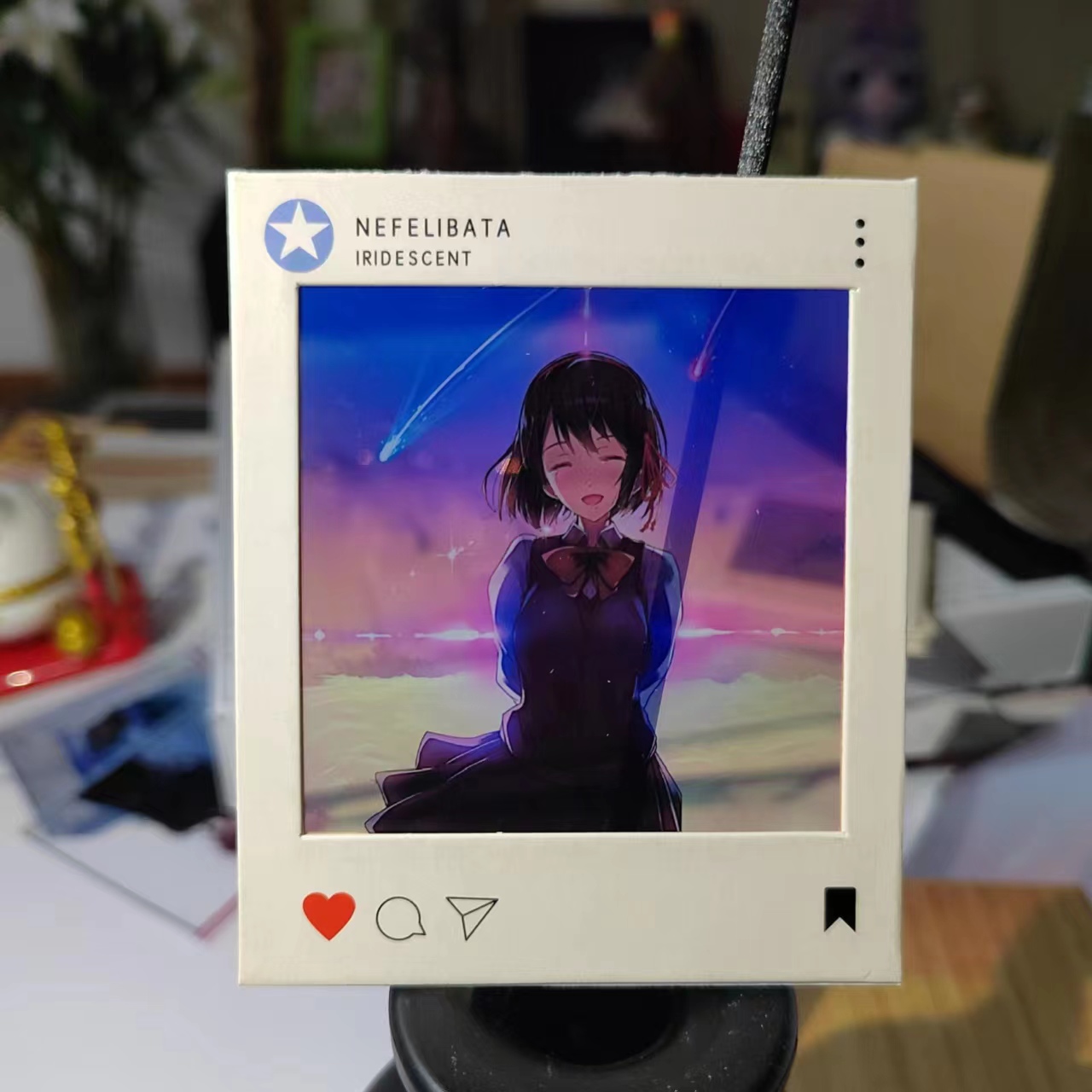 Invert film transparent film clapping up and photocopying photos of the wind birthday presents-Taobao