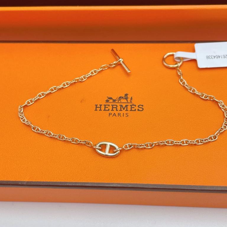 Hermès Pig Nose Bracelet Rose Gold Lg Box 59687