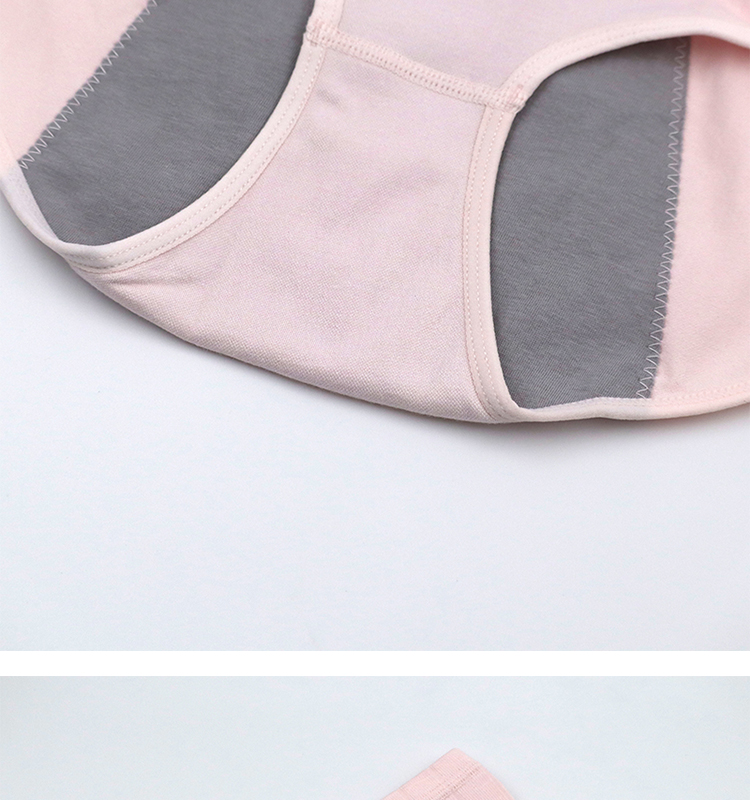 Cao eo liền mạch sinh lý đồ lót cotton thời kỳ kinh nguyệt rò rỉ đồ lót giả dì quần ấm cung thắt lưng quần sinh lý quan lot nam