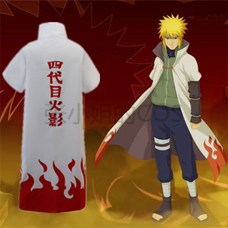 Quần áo Naruto 67 bốn thế hệ áo choàng chim ưng tổ chức đại bàng áo choàng mây đỏ Sasuke quần áo trẻ em cosplay cosplay tsunade