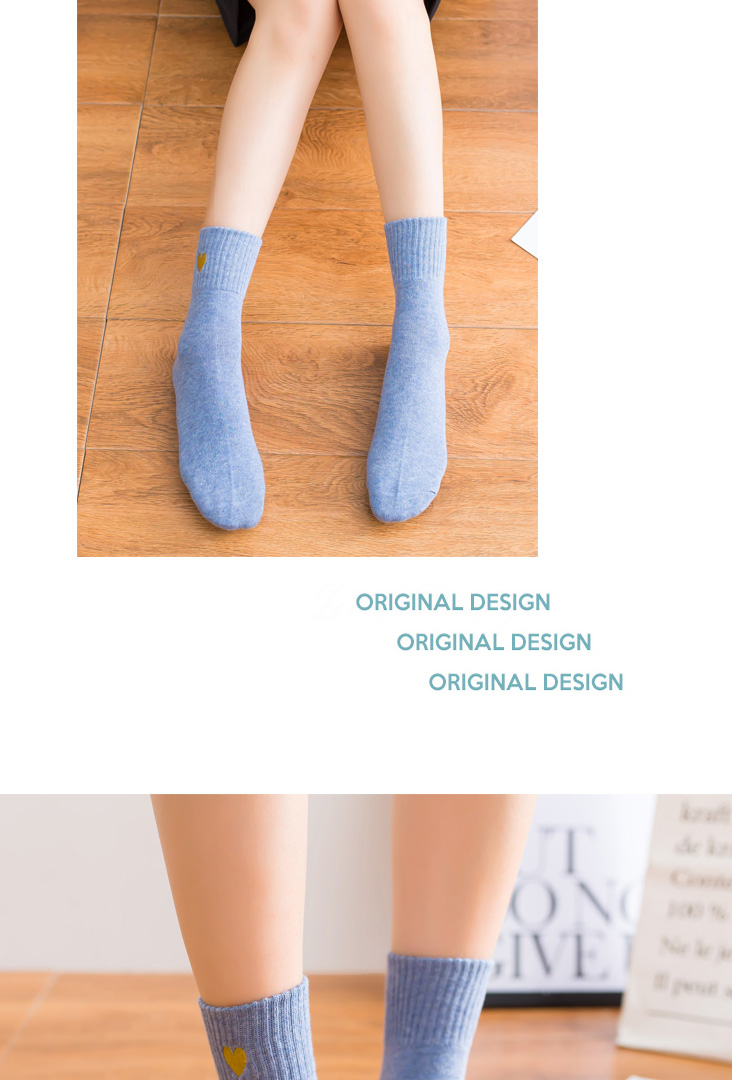 Yêu cotton nữ vớ cotton ống vớ Hàn Quốc Nhật Bản dễ thương vớ Hàn Quốc trong mùa hè hoang dã mỏng - Bít tất nữ tất cổ cao