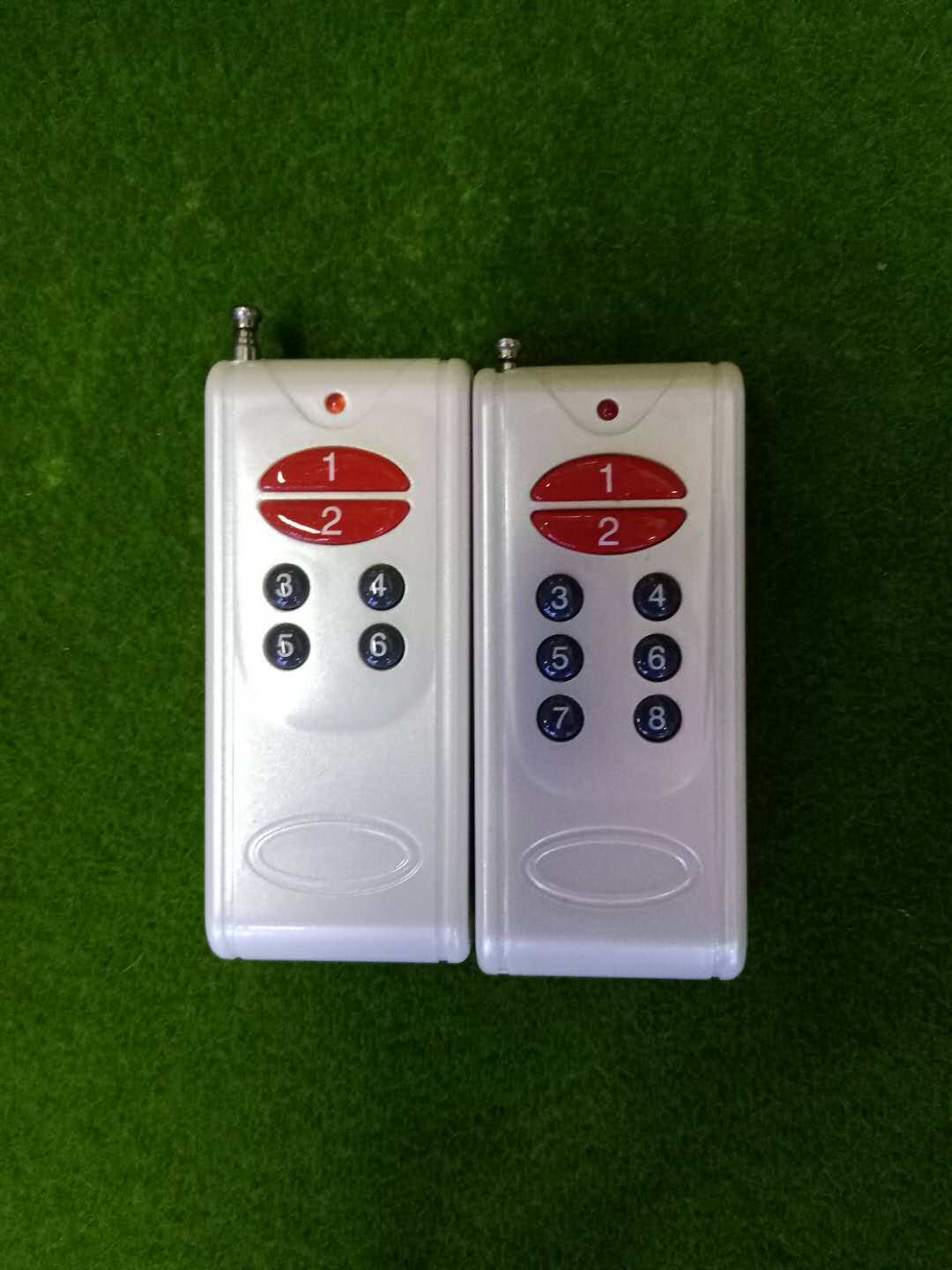 Factory direct sales 6 health 8 keys wireless remote control fixed code 315M433M 1000 meters wireless remote control 1527
