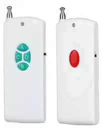 High power 1000 m 1 key four key with power switch wireless remote control 315 433 frequency optional access control