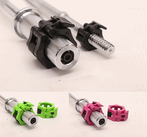 Household bench press weightlifting detachable barbell buckle 2 5cm5cm dumbbell bar bar arrogant Safety Professional