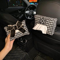 Thousands of birdies car towels box Creative inside car net red in car Hanging Crammy Bag Car Interior Accessories Women