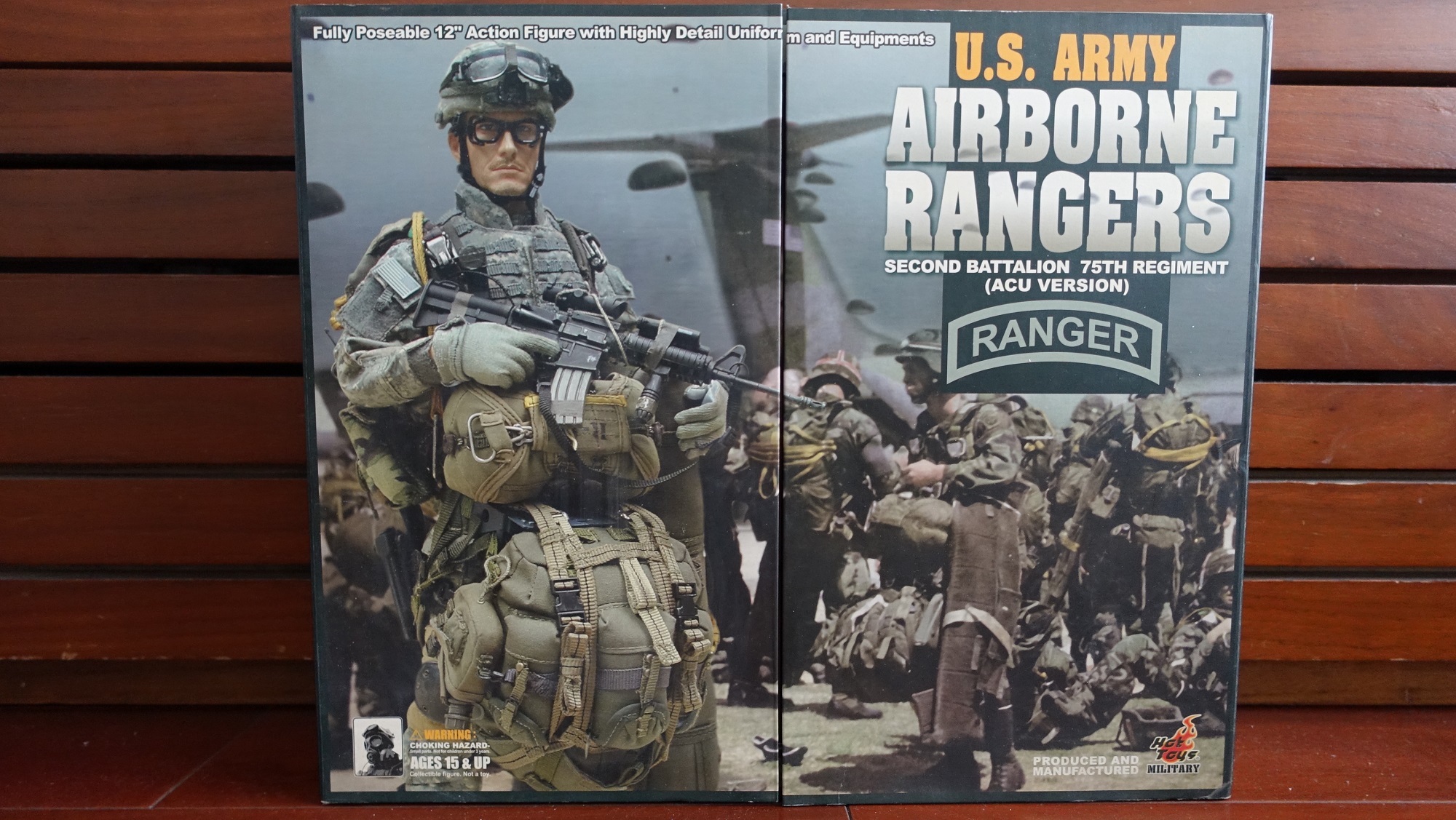 HT Hottoys ACU 75 Rangers small bay umbrella hops 1:6 12 inches