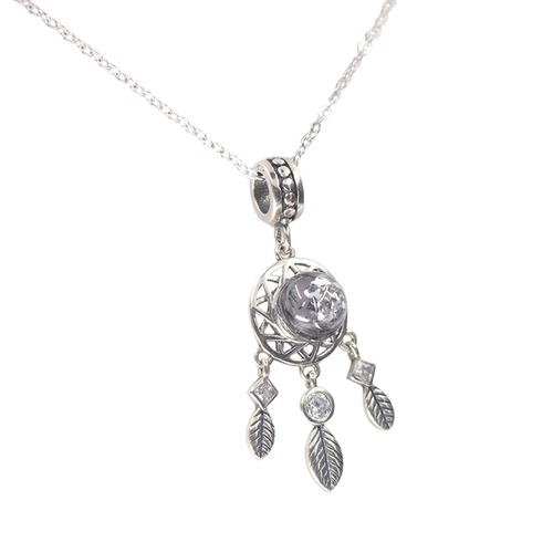 Ожерелье, подвеска ручной работы, сувенир, DIY, серебро 925 пробы