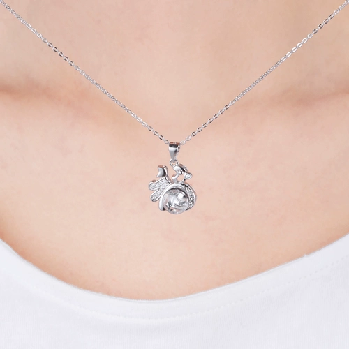 Детский сувенир, детское ожерелье, подвеска, набор материалов, «сделай сам», серебро 925 пробы