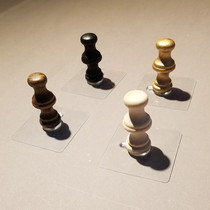 Clothing store paste adhesive hook strong seamless glass wall adhesive hook womens childrens clothing store display rack