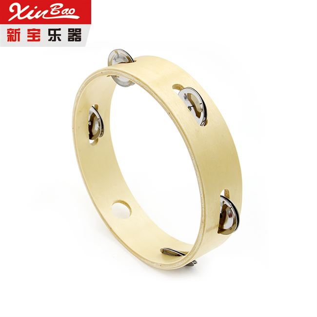 Chống giáo dục sớm tambourine Nhạc cụ Orff nhạc chuông bằng gỗ trẻ em dạy nhạc chuông đồ chơi - Đồ chơi nhạc cụ cho trẻ em đàn gỗ cho bé