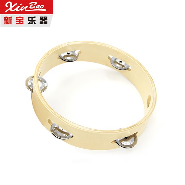 Chống giáo dục sớm tambourine Nhạc cụ Orff nhạc chuông bằng gỗ trẻ em dạy nhạc chuông đồ chơi - Đồ chơi nhạc cụ cho trẻ em