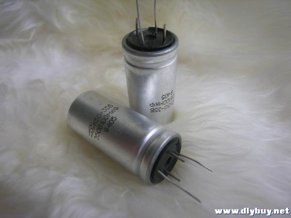 Soviet capacitive 100uF 350V electrolytic capacitor cathode capacitive filtering capacitive liner capacitor