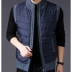 2019 thu đông nam giản dị cộng với nhung dày ấm áp áo khoác vest nam áo len vest vest nam - Dệt kim Vest Dệt kim Vest