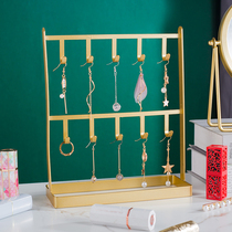 Desktop Iron Art Jewelry Trinkets Earrings Rack Necklace Shelf rack Shelf Hyun Guan Jin Door Key Frame Creative Pendulum