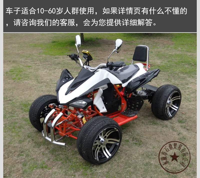 Điện lớn Mars ATV 250 lớn Mars ATV điện bốn bánh xe máy ATV bốn bánh xe điện