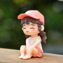 Heart-loving couple a cute love new product commemorative cake decorations desktop blind box dolls figurine ornaments gifts