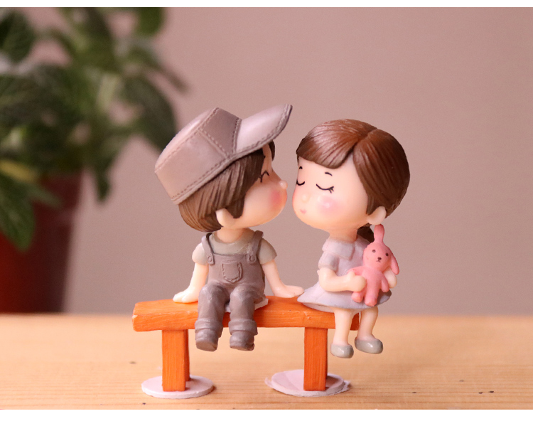 Figurine manga      en PVC garcons et filles couple Cartoon - Ref 2699481 Image 10