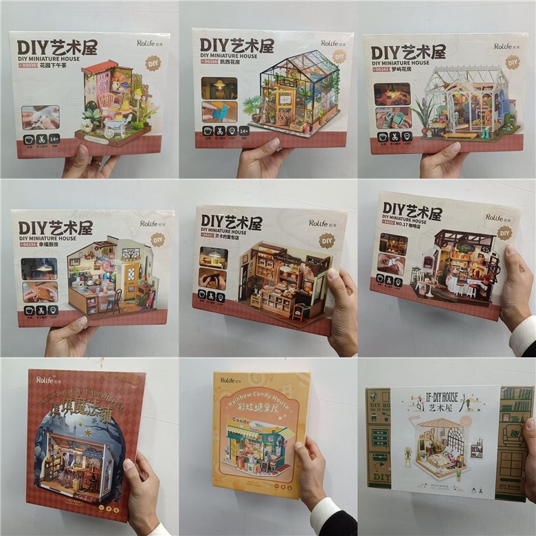 If You Come to the DIY Art House, You Can Enjoy the Baking Kitchen, Casey's Flower Shop, Desserts, Coffee Shop, and the Happy Kitchen Magic Study