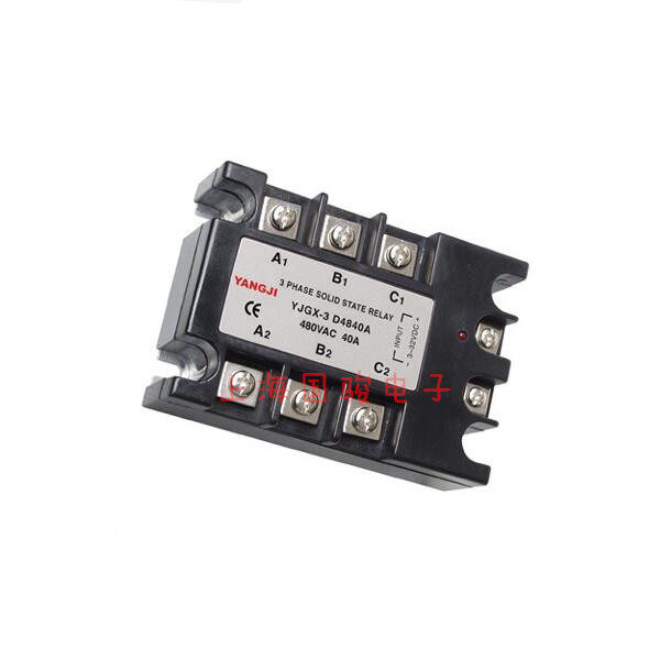 Yang Ji-three-phase AC Solid State YJGX-3 YJGX-3 D4840A 480VAC 40A 480VAC DC Control Communication-Taobao