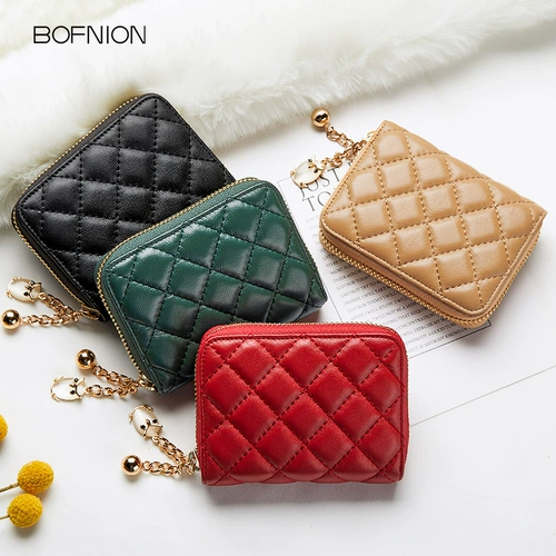 Картхолдер, вместительная и большая сумка через плечо, кошелек с молнией, из натуральной кожи