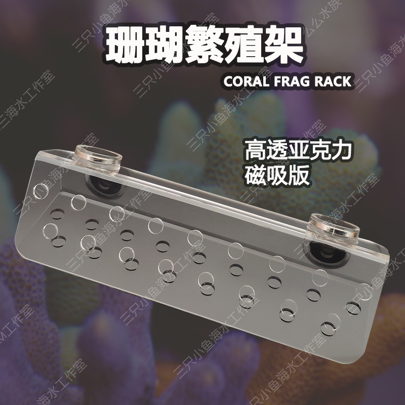 Sea Cylinder Coral Sps Hard Bony Broken Branches Button CUT RACK SOFTWARE STRONG MAGNETIC SUCTION TRAY BASE PLAID PLATE