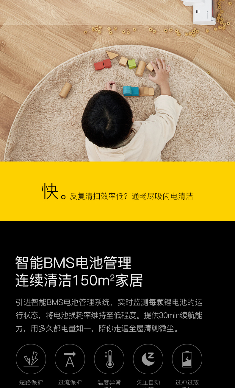 Máy hút bụi không dây Delma xe hơi gia đình cầm tay siêu yên tĩnh nhỏ mạnh mẽ sạc điện lớn - Máy hút bụi máy hút bụi karcher vc 3 plus
