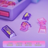 泰坦国度 [高分少女主题键帽151键原厂高度PBT+PC透光机械键盘键帽]