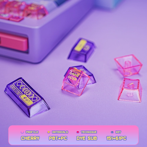 泰坦国度 Ключи с высокой партией Keycap 151 Ключи Оригинальной высоты