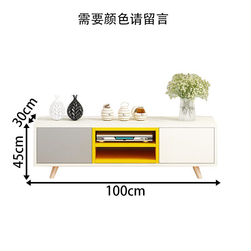 New Pint Nordic TV Cabinet Minimalist Modern Composition Suit Tea Table Bedroom TV Cabinet Eurostyle Living-room Cabinet Small House