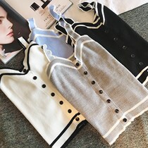 New Listed Big Code Womens Clothing Harness Blouse 2020 Spring Dress New Fat Mm Knit Vest 100 Hitch Lean Undershirt