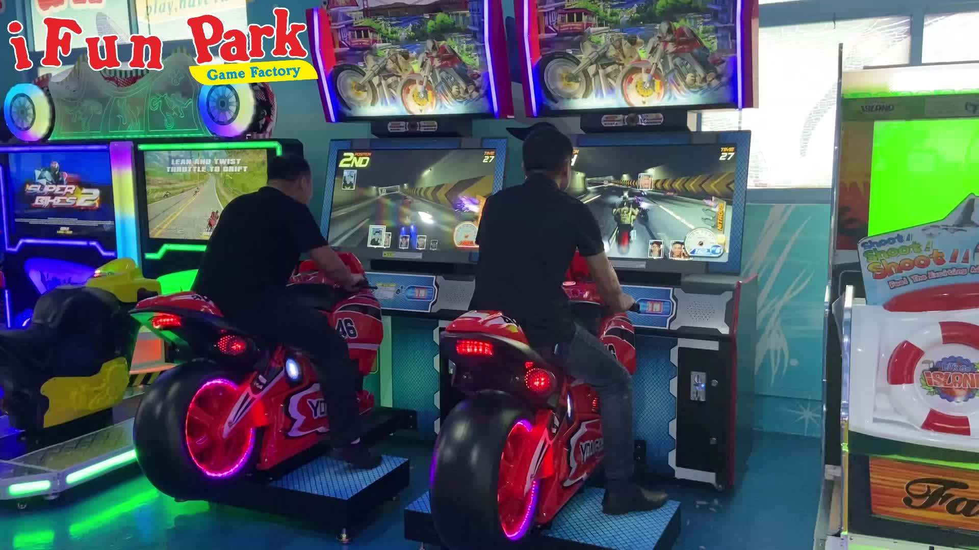 Ifun Park Speed Moto Small Kids Motorcycle Arcade Game Machine ...