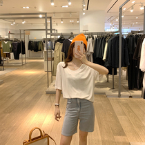 One third Liangpint small sub casual Lazy Wind ~ Xia Xianthin Thin Pants Medium Pants High Waist Heather Shorty Shorts Women