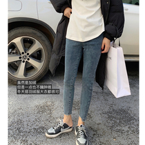 One or three good quality small man reputation as warm velvet hot pants Slim Plus velvet small feet jeans trousers women