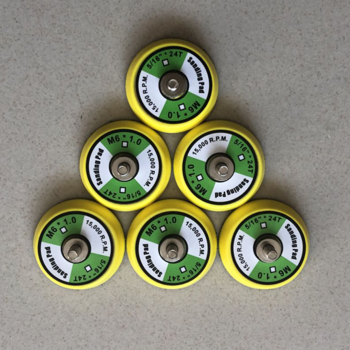 2 inch polishing disc pneumatic sander chassis self-adhesive air mill 50mm sponge brushed suction cup sand paper holder