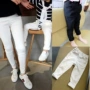 Cha mẹ và con mùa thu đông 2018 Quần legging mới cho mẹ và con một gia đình gồm ba chiếc quần cotton thời trang trang phục dành cho cha mẹ và con