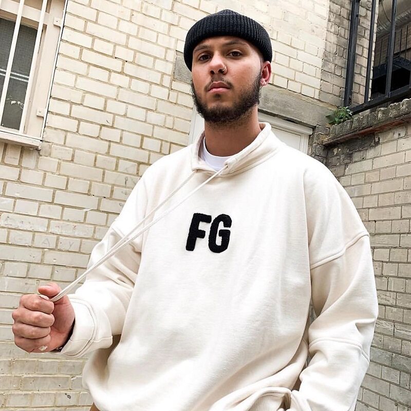 FOG FEAR OF GOD Sixth season FG Fugui small crowdboarder High Street Loose Lovers Thick T-Shirt Hoodies