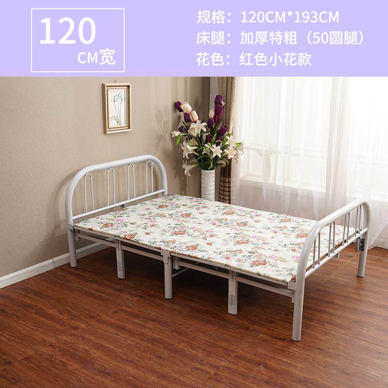 Nordic Iron Bed Modern minimalist black double bed 1 5 m white American folding iron bed