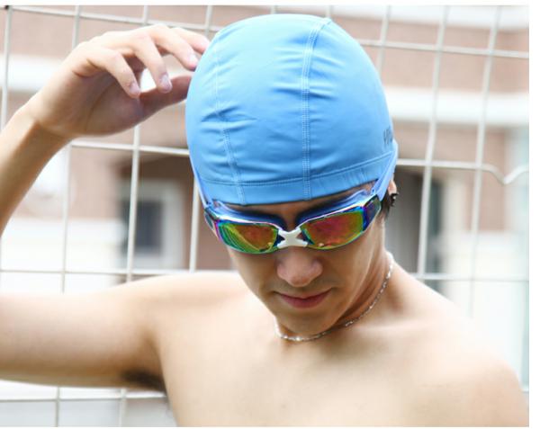 Da nên kính hộp bơi lớn mạ kính cận thị nam và nữ bơi kính mắt - Goggles kính bơi tráng gương