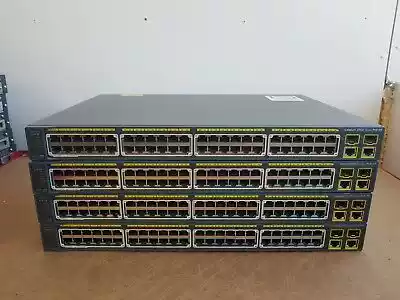 Cisco Cisco WS-C2960-48PST-L s 48 port POE Switch layer 2 100 M switch