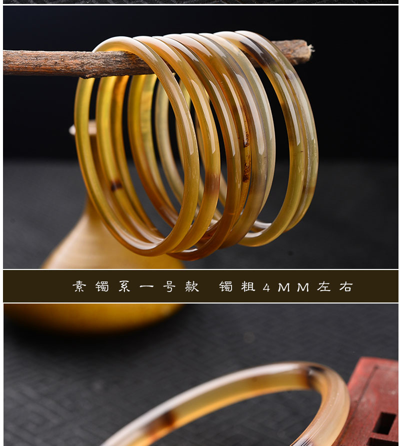 Tingting Hạt Sừng Tự Nhiên Bangle Bracelet Tây Tạng Quốc Gia Dòng Gió Dệt Kim Sừng Vòng Đeo Tay Chăm Sóc Sức Khỏe Gửi Tình Yêu Elder