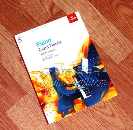 Piano Exam Pieces5 2021-2022 five-level trekking English version No audio for the Piano Exam Pieces5