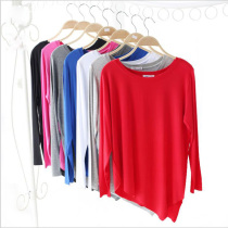 Xia new modern ballet dance practice dance costume female adult top elastic loose shape clothing long sleeve
