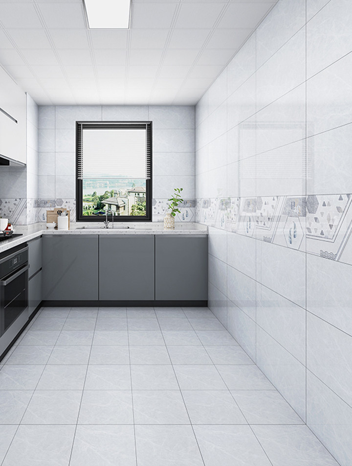 Powder room bright all-ceramic wall tiles 300x600 medium board whole body marble living room kitchen balcony toilet floor tiles