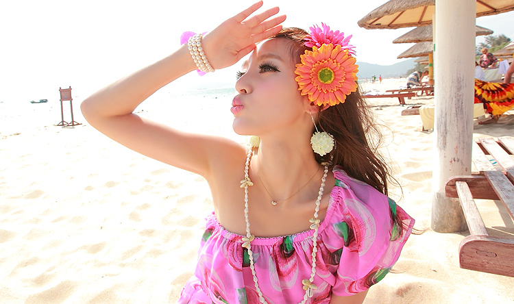Cloth Fashion Geometric Bikini(yellow) NHXW0001-yellow