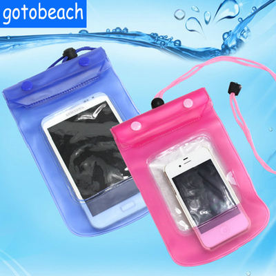 Drift, swimming, sauna, mobile phone waterproof bag, three-layer sealed storage waterproof bag, beach bag, diving case, touch screen bag