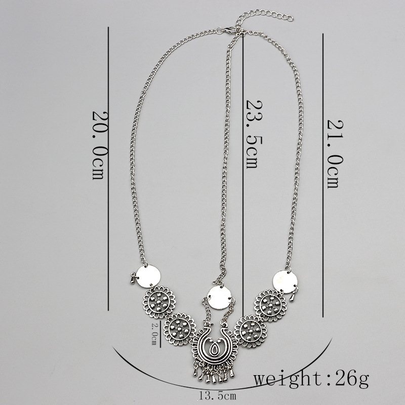 Alloy Fashion Geometric Hair accessories(White shells) NHXW0062-White shells