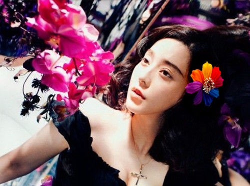 Cloth Bohemia Flowers Hair accessories(Colored flowers) NHXW0128-Colored flowers