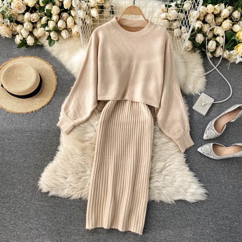 Daily Women's Simple Style Solid Color Blending Skirt Sets Skirt Sets display picture 3